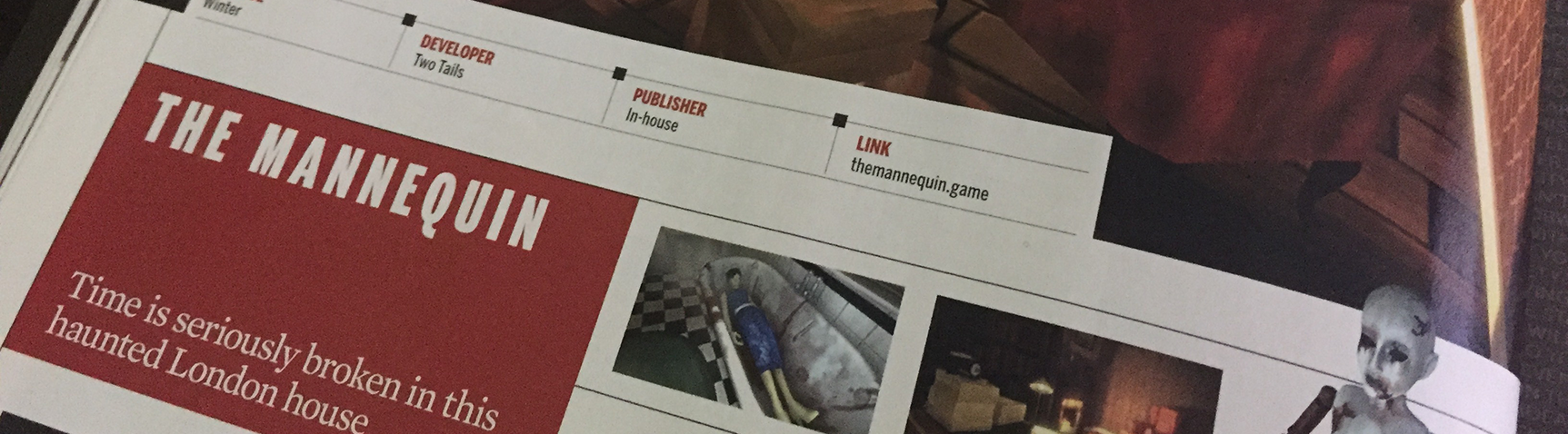 The Mannequin featured in PC Gamer